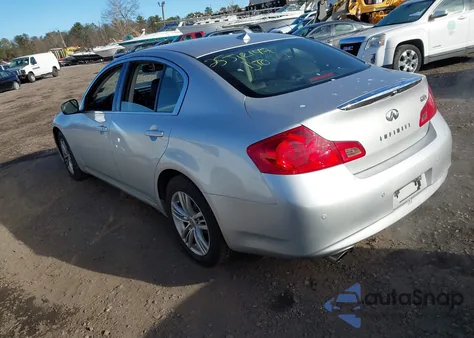 2011 Infiniti G37X из США, поврежденный, VIN JN1CV6AR5BM353489